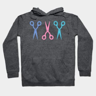 Hair Scissors Pastel Hoodie